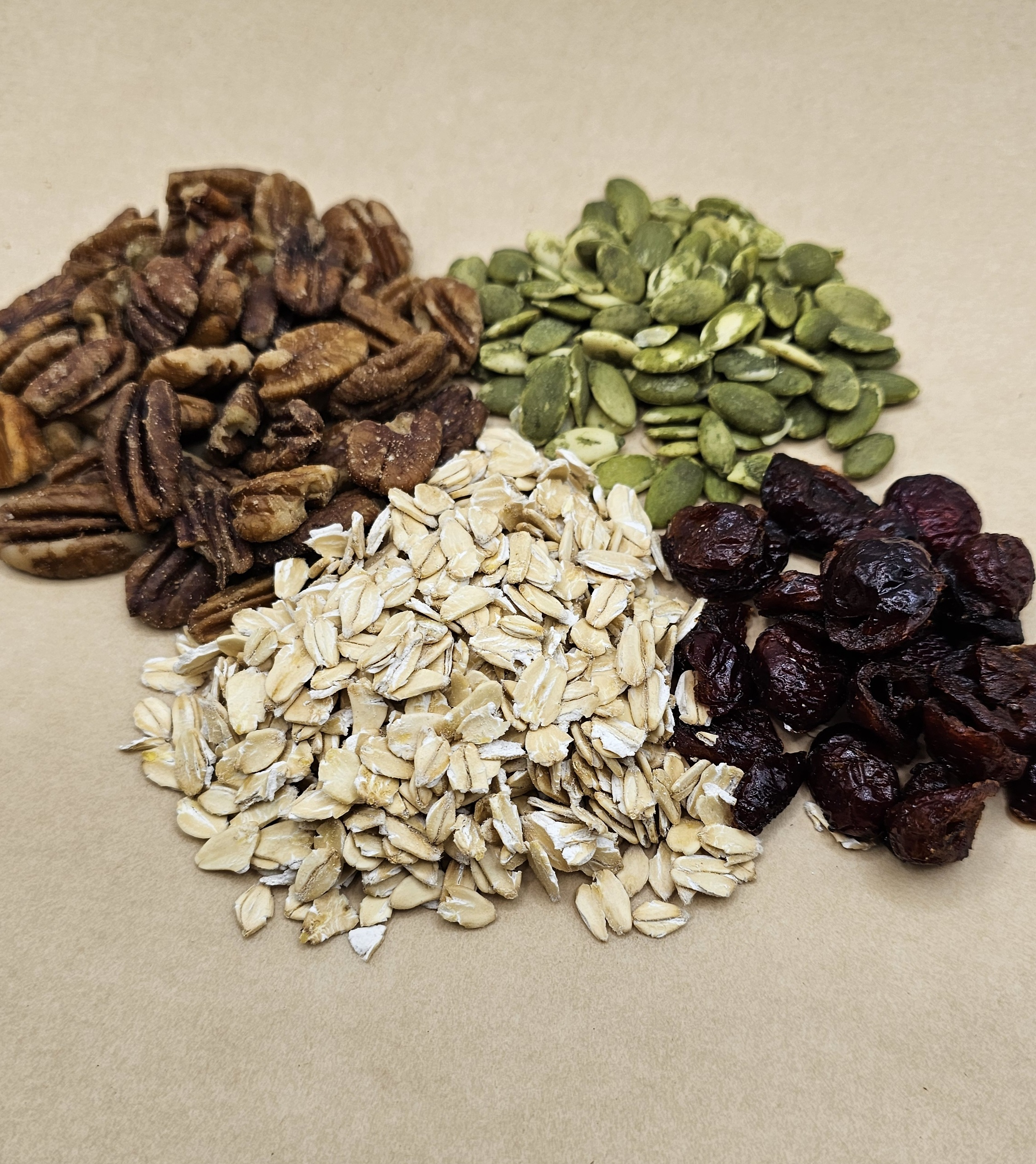 Ingredients flat lay