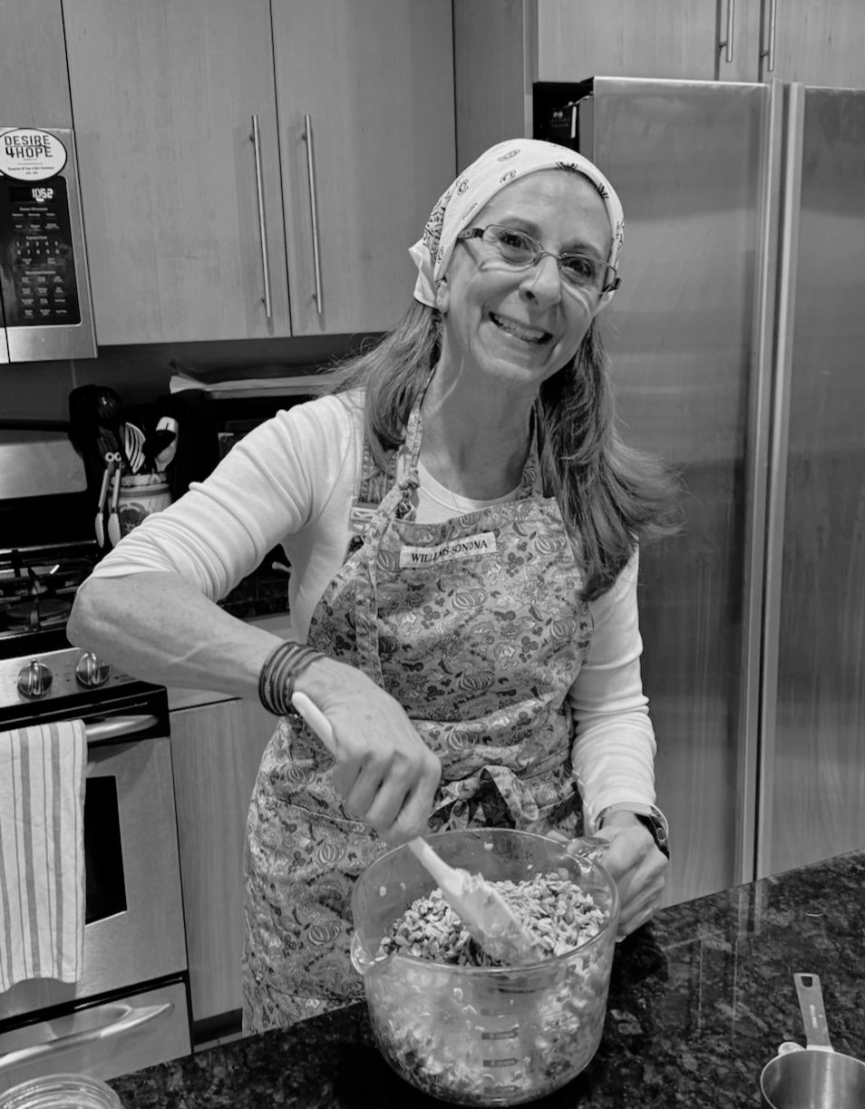 Meryl in the kitchen